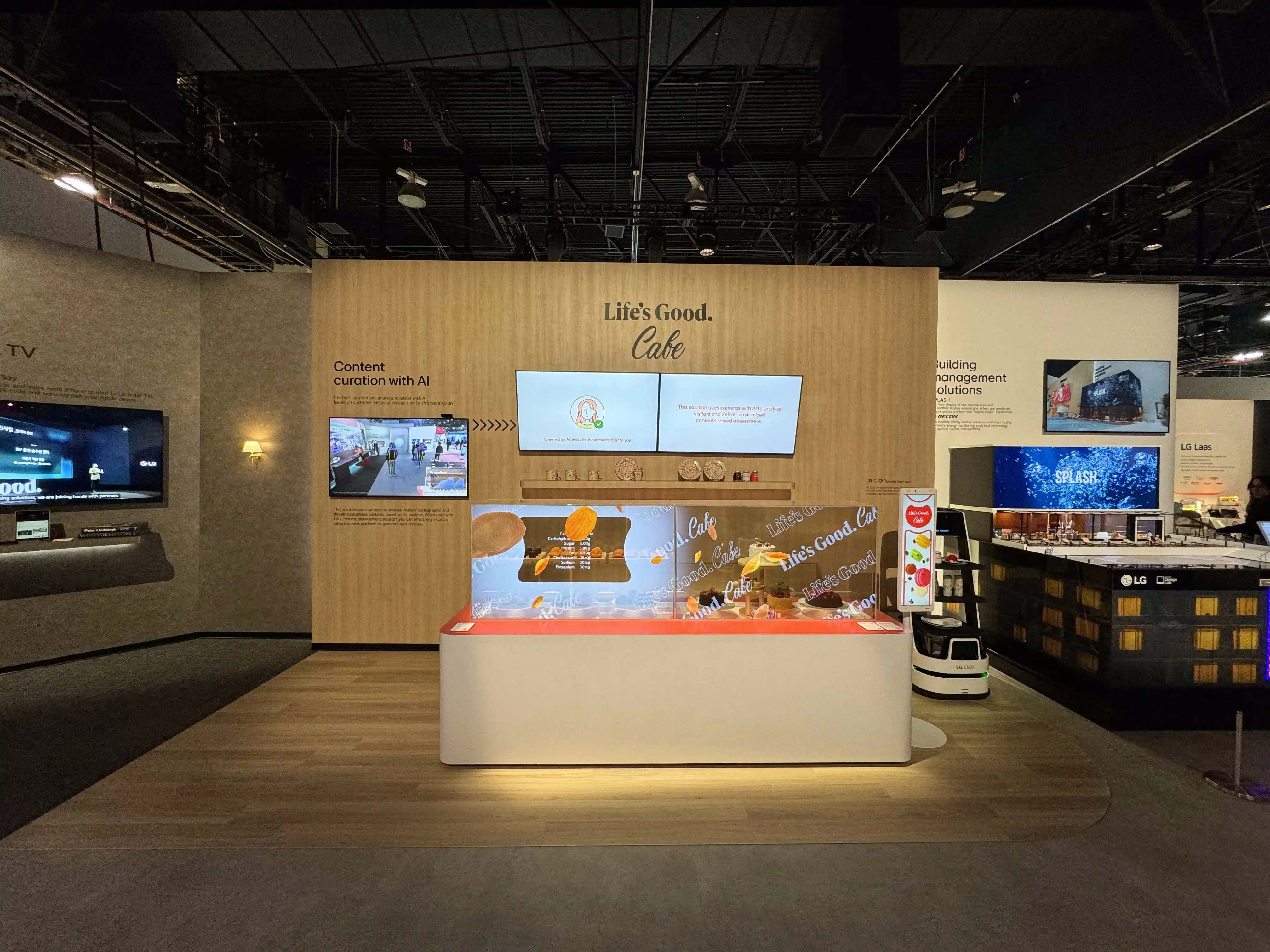 CES 2024 Las Vegas LG 부스 전경